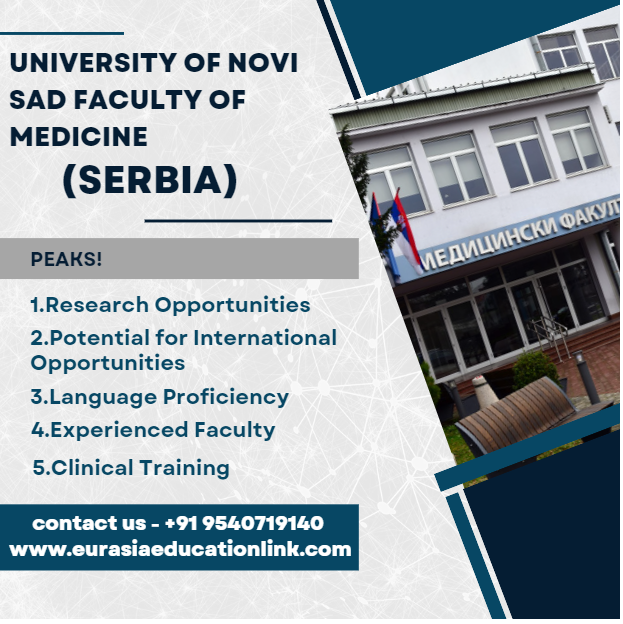 Studying at the University of Novi Sad Faculty of Medicine in Serbia