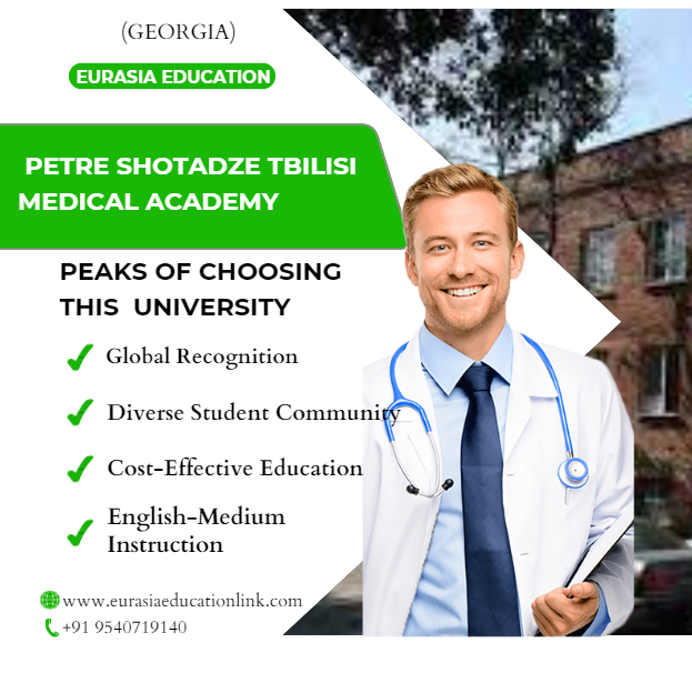 Pursuing an MBBS degree at Petre Shotadze Tbilisi Medical Academy 