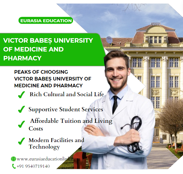 Studying At  Pharmacy at Victor Babeș University of Medicine and Pharmacy in Timișoara, Romania
